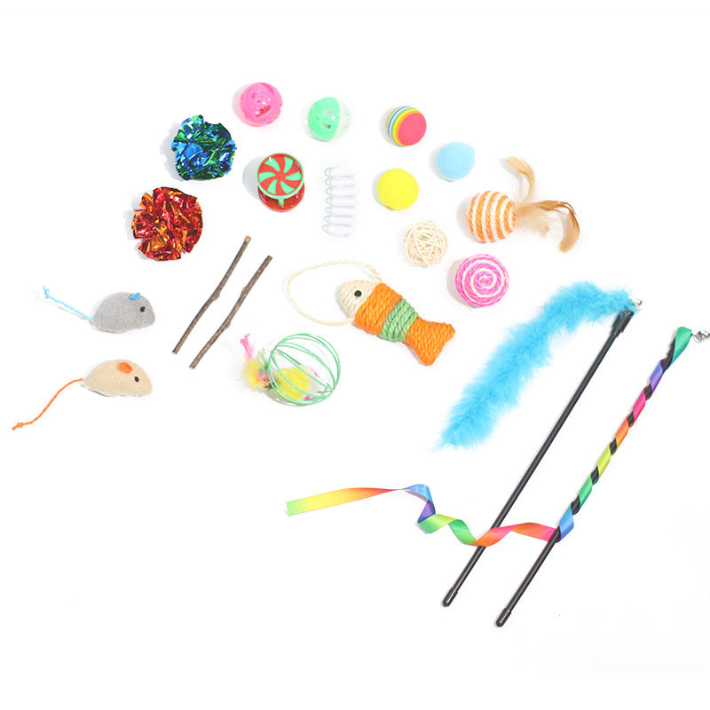 Sammenleggbar kattetunnel for lek og moro