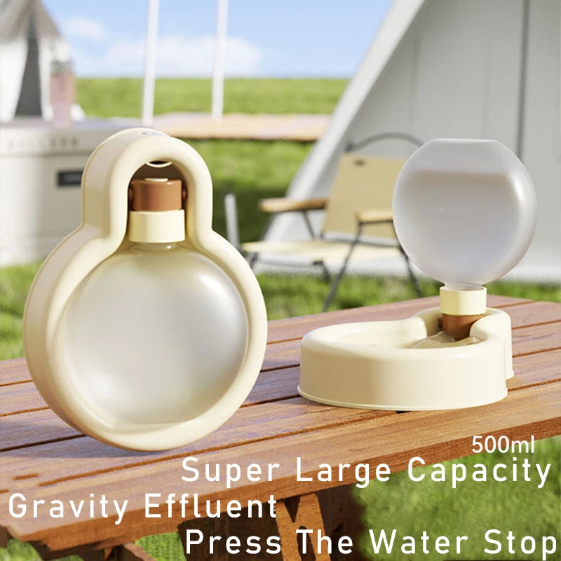 Bærbar drikkeflaske til kjæledyr – 500 ml