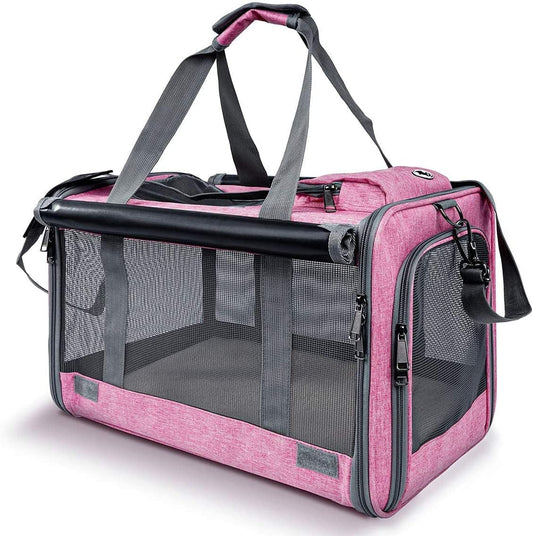 Spacious Soft-Sided Pet Carrier-0