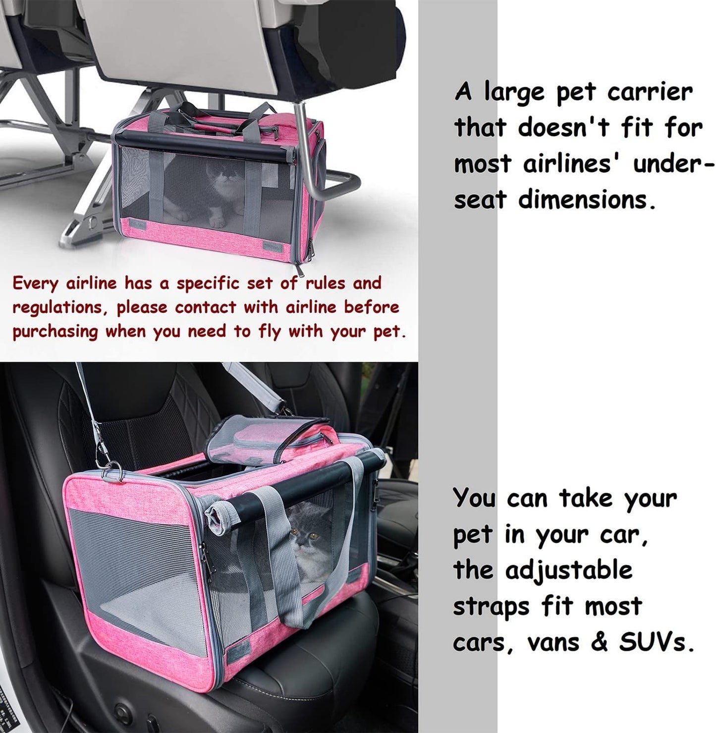 Spacious Soft-Sided Pet Carrier-2