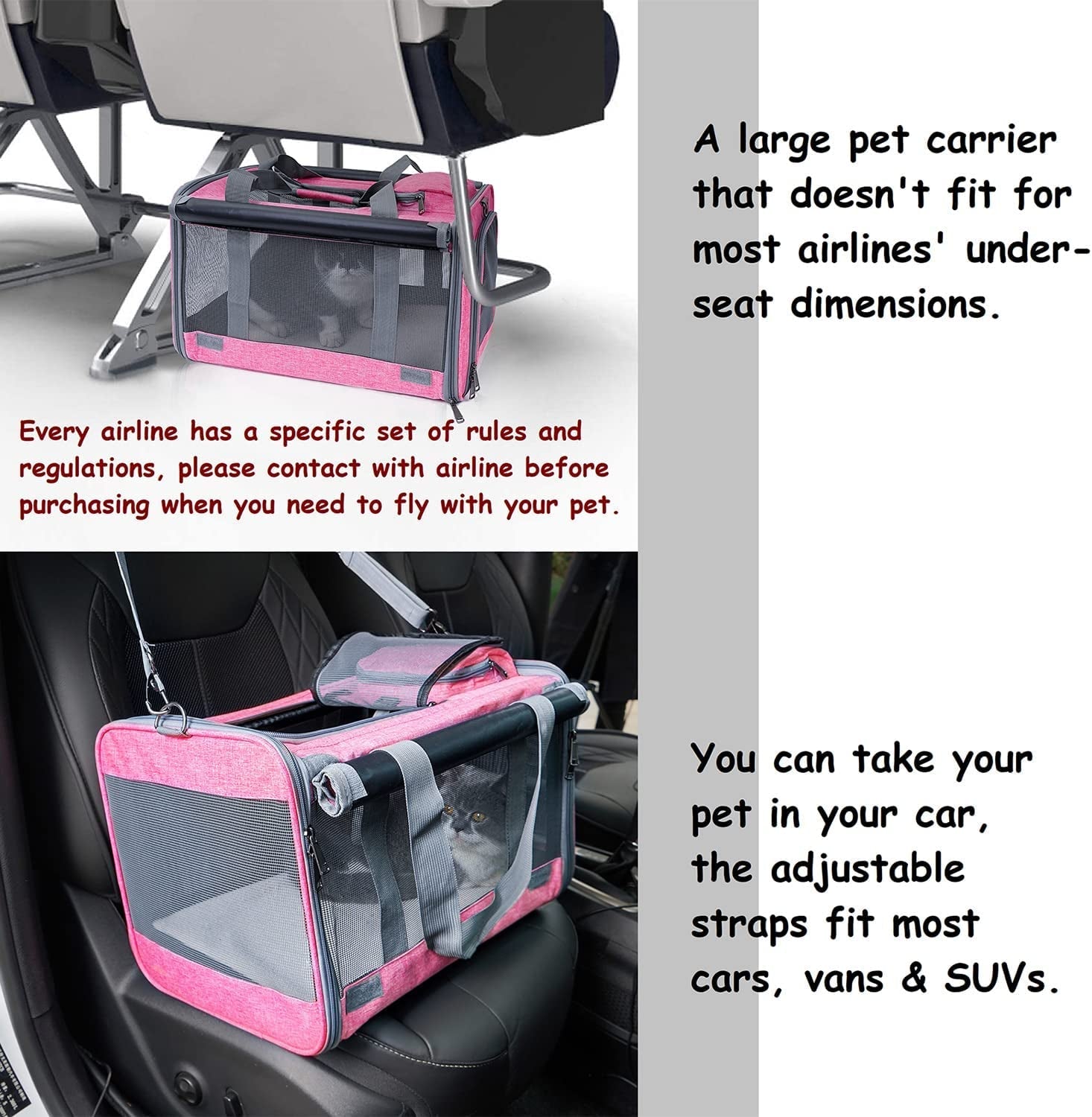 Spacious Soft-Sided Pet Carrier-2