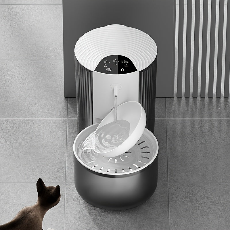 Smart kattefontene 3L – med USB og batteri for fleksibel bruk